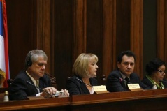 18.10.2011 Predsednica Narodne skupštine prof.dr Slavica Đukić-Dejanović na  konferenciji Energija-Razvoj-Demokratija